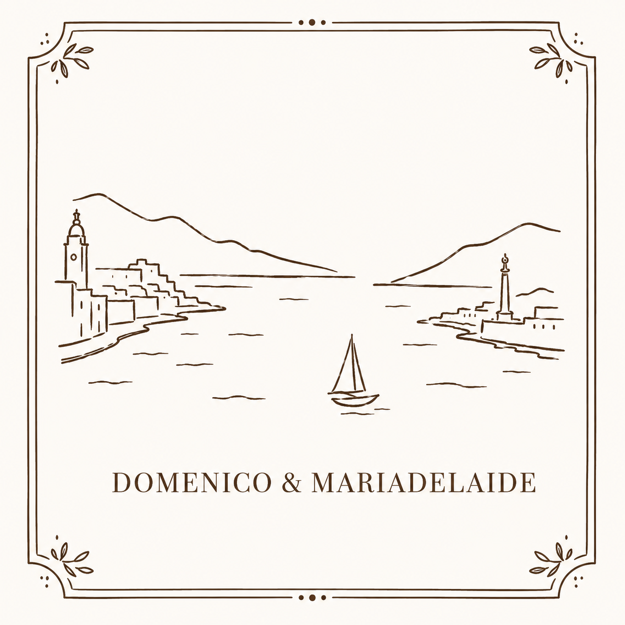 Illustrazione dello Stretto di Messina